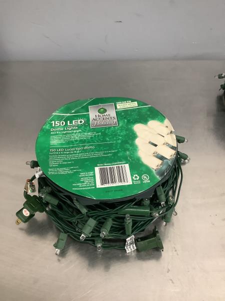 Home Accents Holiday 150 LED Dome Lights - Warm White Retail $25.00
