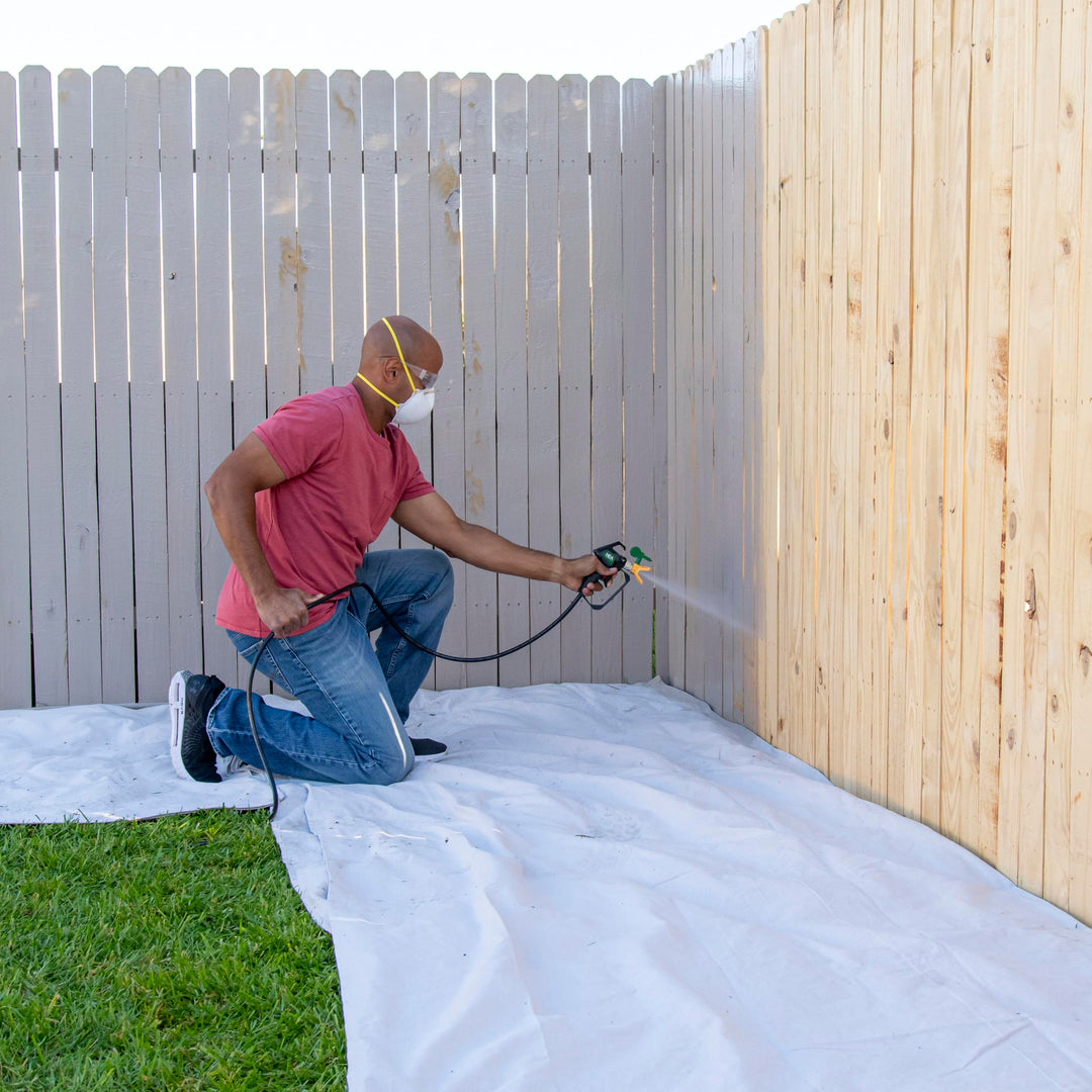 Wagner Spraytech 2435698 Control Pro 130 Paint Sprayer with T2 Gun, High Efficiency Airless Sprayer with Low Overspray, Yellow