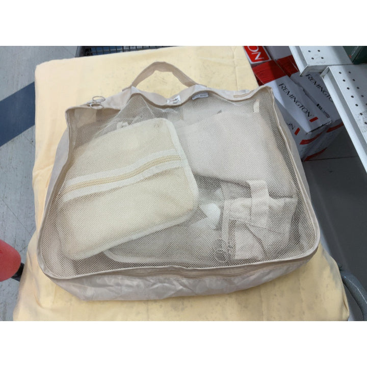 Amazon Basics Packing Cubes, Beige