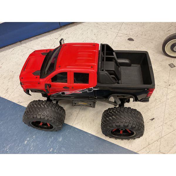 Silverado RC Monster Truck - Red, Black, Oversized Tires Retail $75.00