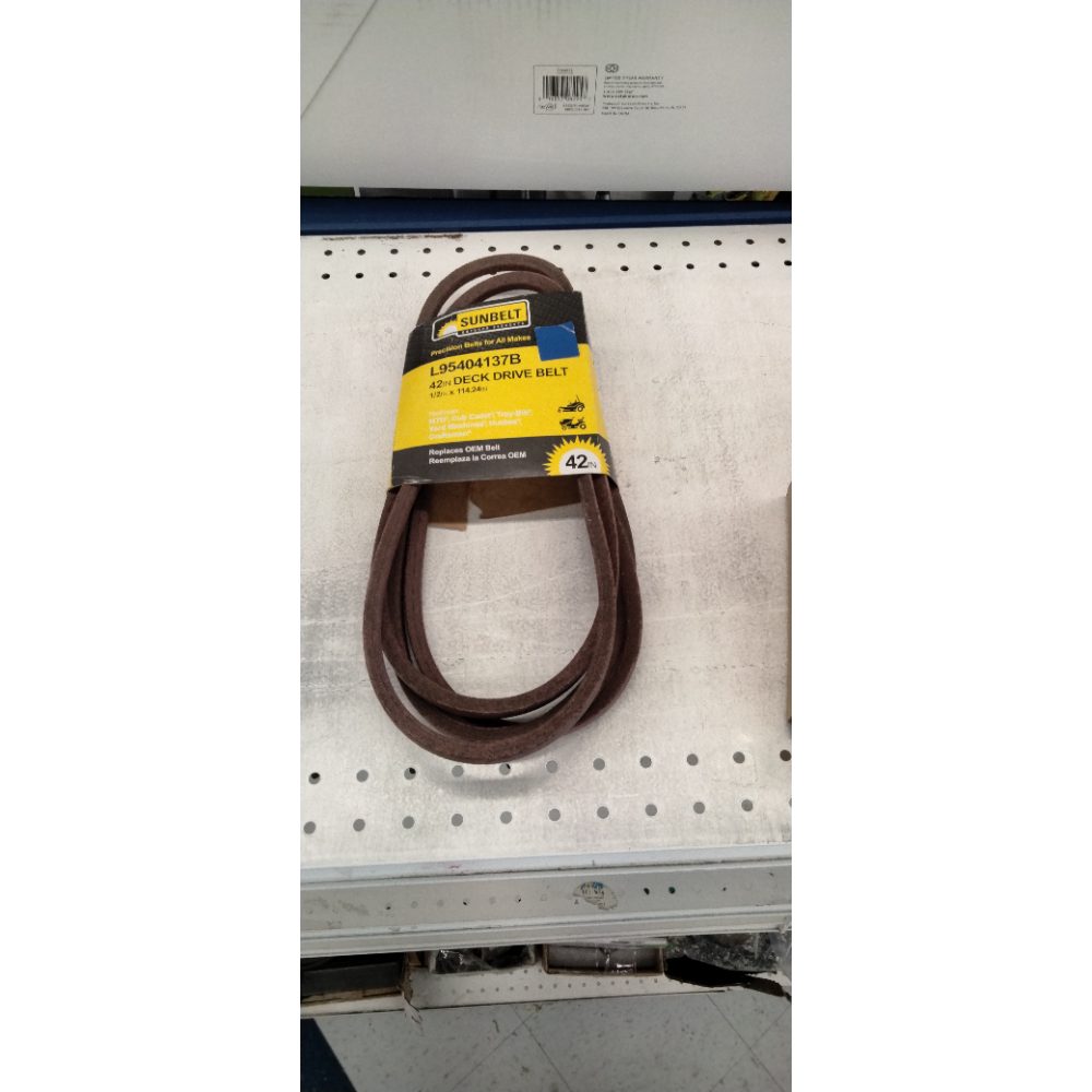 SUNBELT 42 in DECK DRIVE BELT OEM 95404137B 75404047 75404137 L95404137B NEW