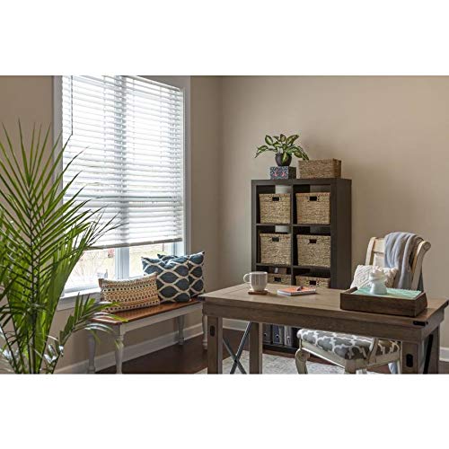 Levolor Trim+Go 2-in Cordless White Faux Wood Room Darkening Blinds (Common: 23-in; Actual: 22.5-in x 72-in)