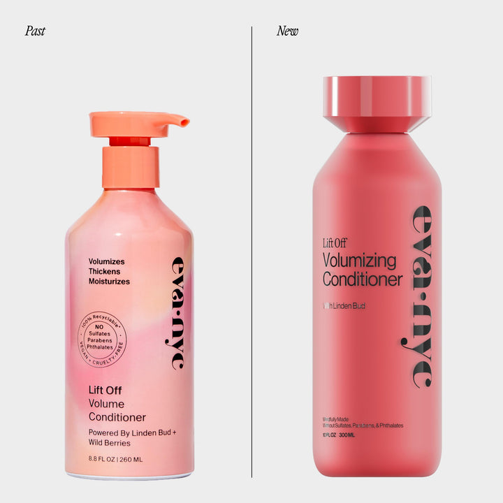 Eva NYC Volumizing Conditioner for Thin Fine Hair - Instant Volume - Lightweight Formula for Thicker Looking Strands - Volumize + Hydrate Hair - Sulfate + Paraben Free - Salted Citron Scent - 10 fl oz