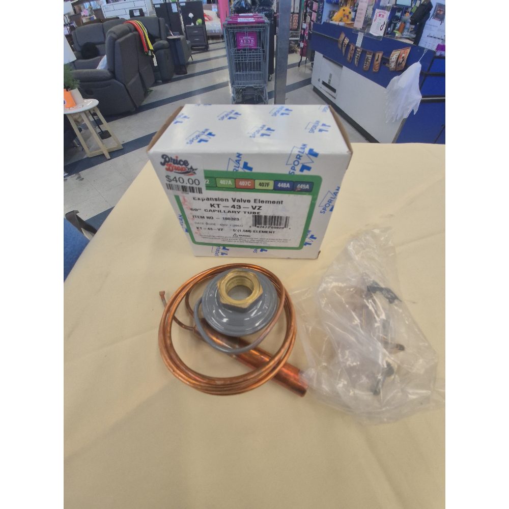Sporlan KT-43-VZ Expansion Valve Element - 60" Capillary Tube