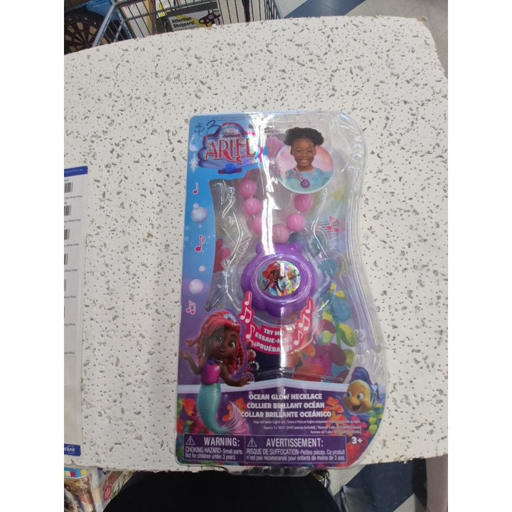 Disney Ariel Ocean Glow Necklace - Music, Lights
