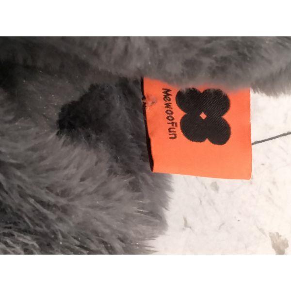 Mewoofun Pet Bed - Plush, Cozy, Gray Retail $45.00