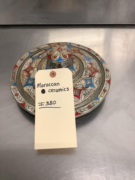 Moroccan Ceramics Decorative Box Retail $124.99