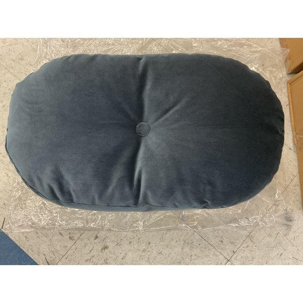 Round Pillow - Tufted Velvet Accent Cushion, Decorative Pillow Retail $35.00