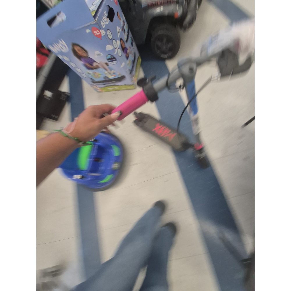 Mox Scooter, Folding, Adjustable Height, Gray/Pink