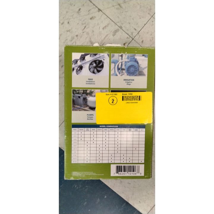 NSi Industries TORK 1109A-O Indoor/Outdoor 40-Amp Multi-Volt Mechanical Lighting and Appliance Timer - 24-Hour Programming- 120/208-277-Volt , Grey