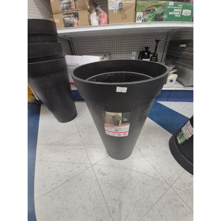 Unbranded Planter - Tall, Decorative, Garden Decor, Black