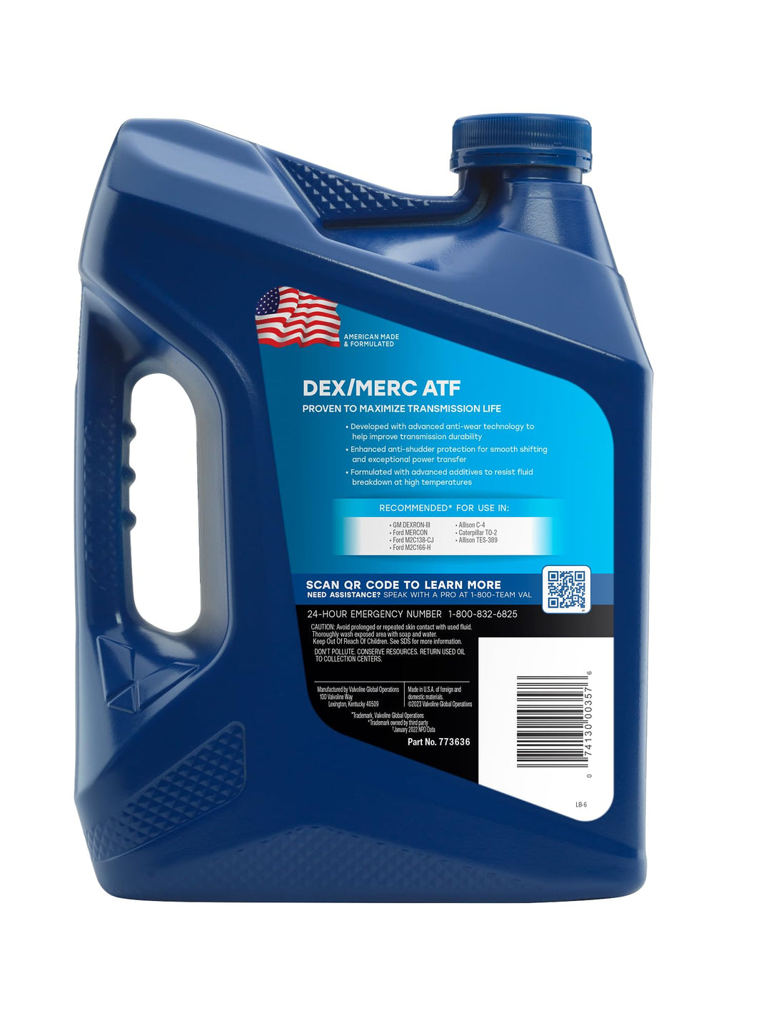 Valvoline DEX/MERC (ATF) Automatic Transmission Fluid 1 GA