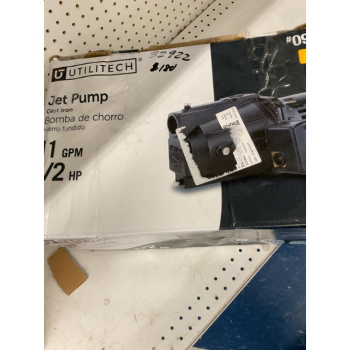 Utilitech 0.5-HPCast Iron Shallow Well Jet Pump