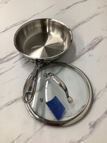 T-fal Stainless Steel Saucepan with Lid Retail $35.00