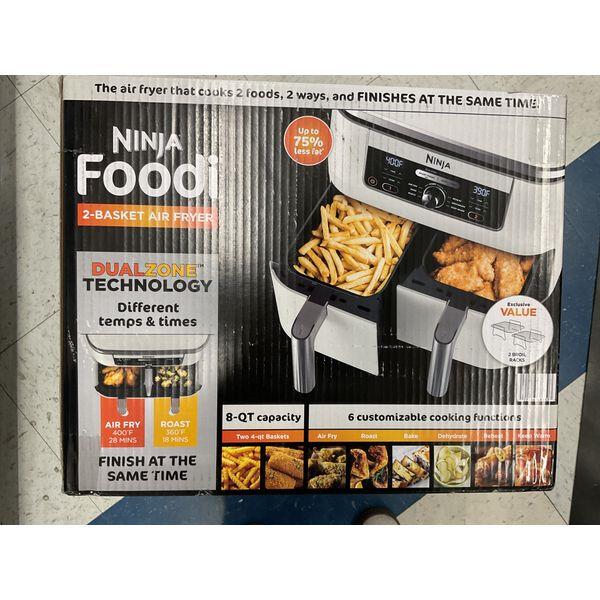 Ninja Foodi DualZone Air Fryer - 2-Basket Air Fryer, DualZone Technology Retail $150.00