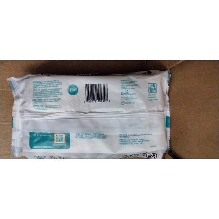 Pampers Free & Gentle Baby Wipes, 1 Pk, 78 CT Retail $5.00