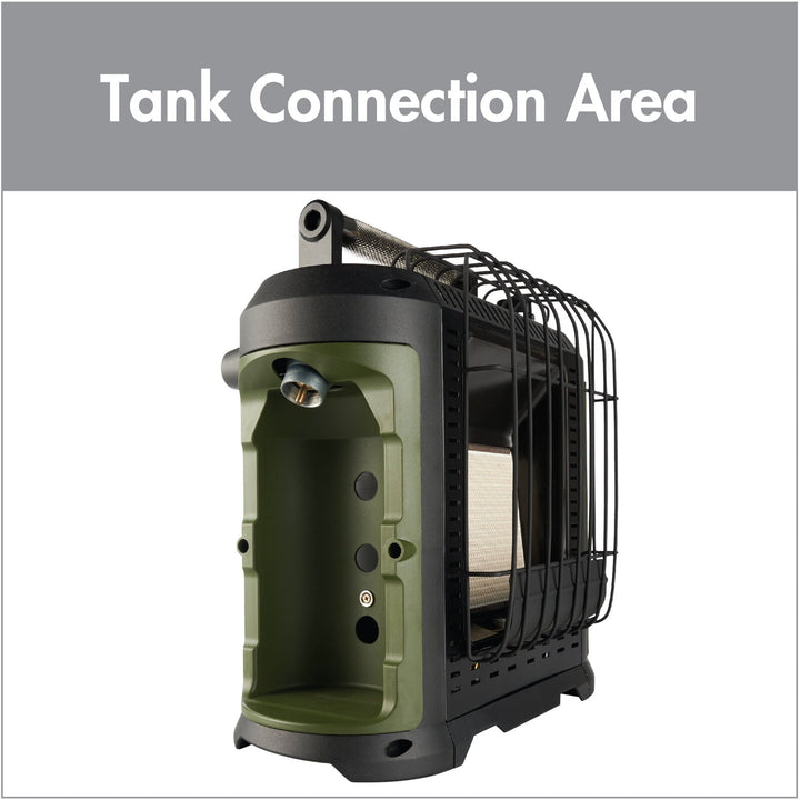 Ozark Trail 10 000 BTU Portable Propane Heater - New
