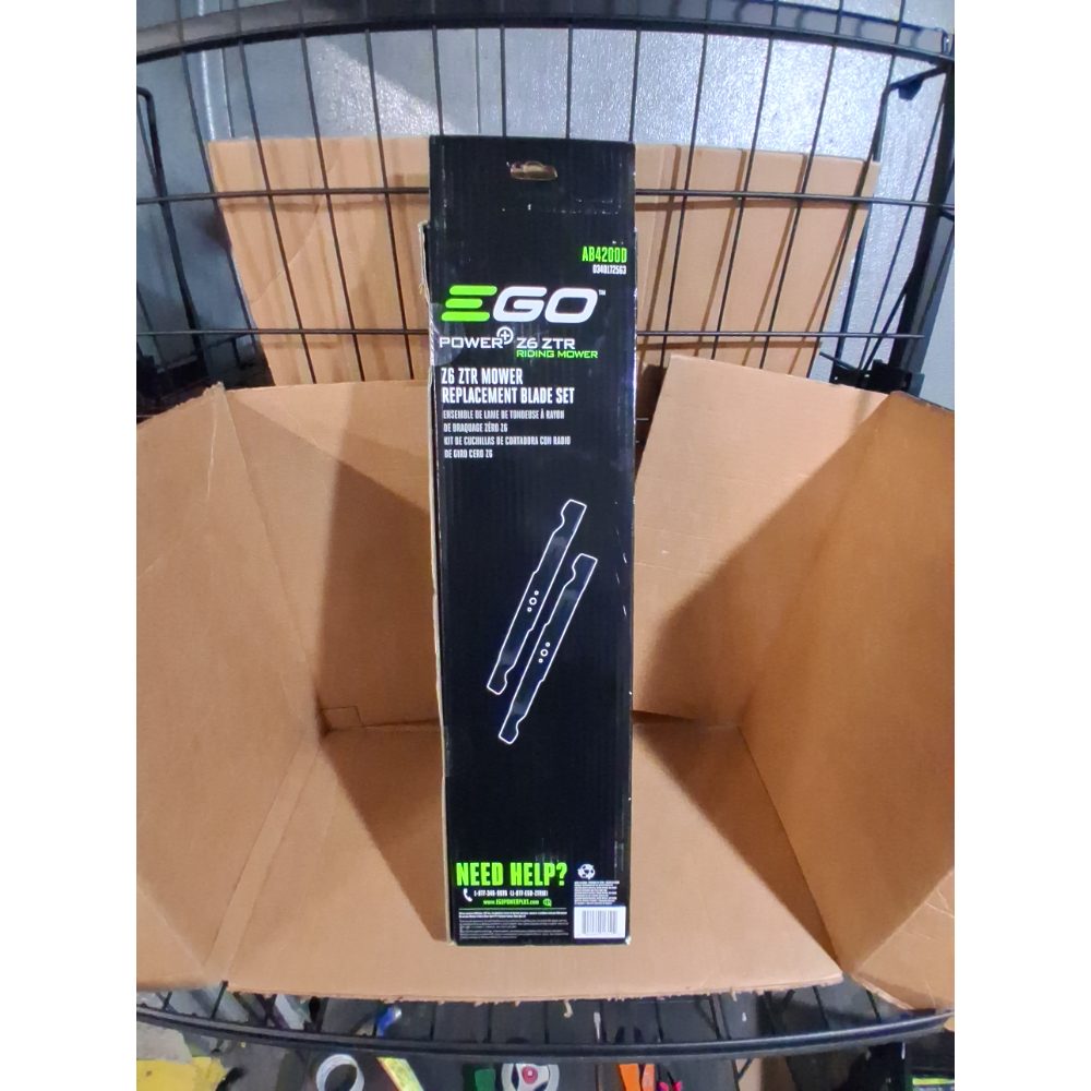 EGO POWER+ Replacement Blade Set for 42” Zero Turn Riding Mower ZT4204L - AB4200D Retail $47.00