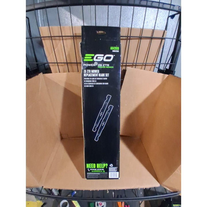 EGO POWER+ Replacement Blade Set for 42” Zero Turn Riding Mower ZT4204L - AB4200D Retail $47.00