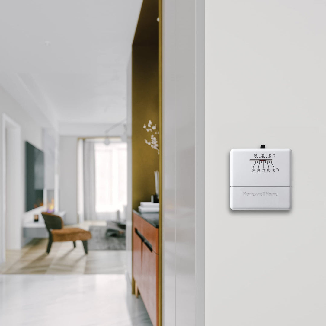 Honeywell Home CT30A1005 Standard Manual Economy Thermostat, Almond, 0.6