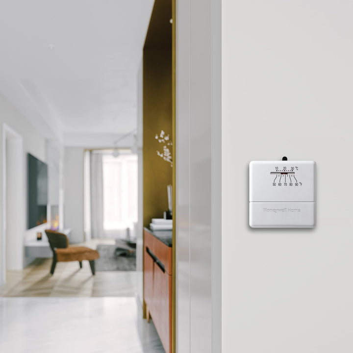 Honeywell Home CT30A1005 Standard Manual Economy Thermostat, Almond, 0.6