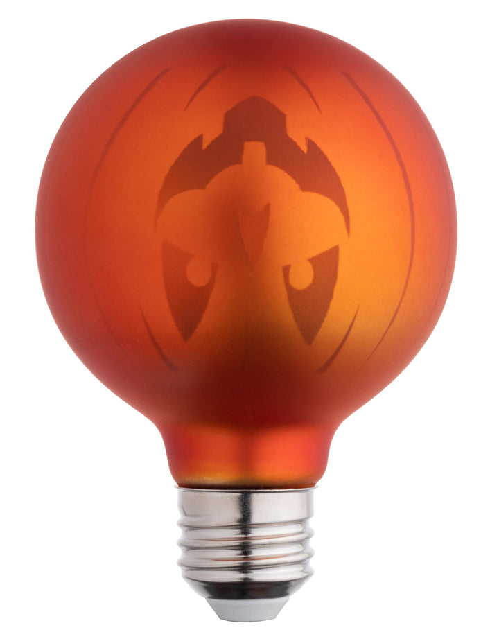 G25 LED Orange Halloween Light Bulbs - 3W 30 Watt Equivalent E26 Base Laser Halloween Bulb - DÃƒÂ©cor Orange LED Light Bulb - Party Decoration, Porch, Haunted House, Festivals Orange Light Bulbs
