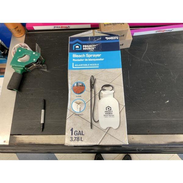 Project Source Bleach Sprayer - 1 Gallon, Adjustable Nozzle Retail $15.00