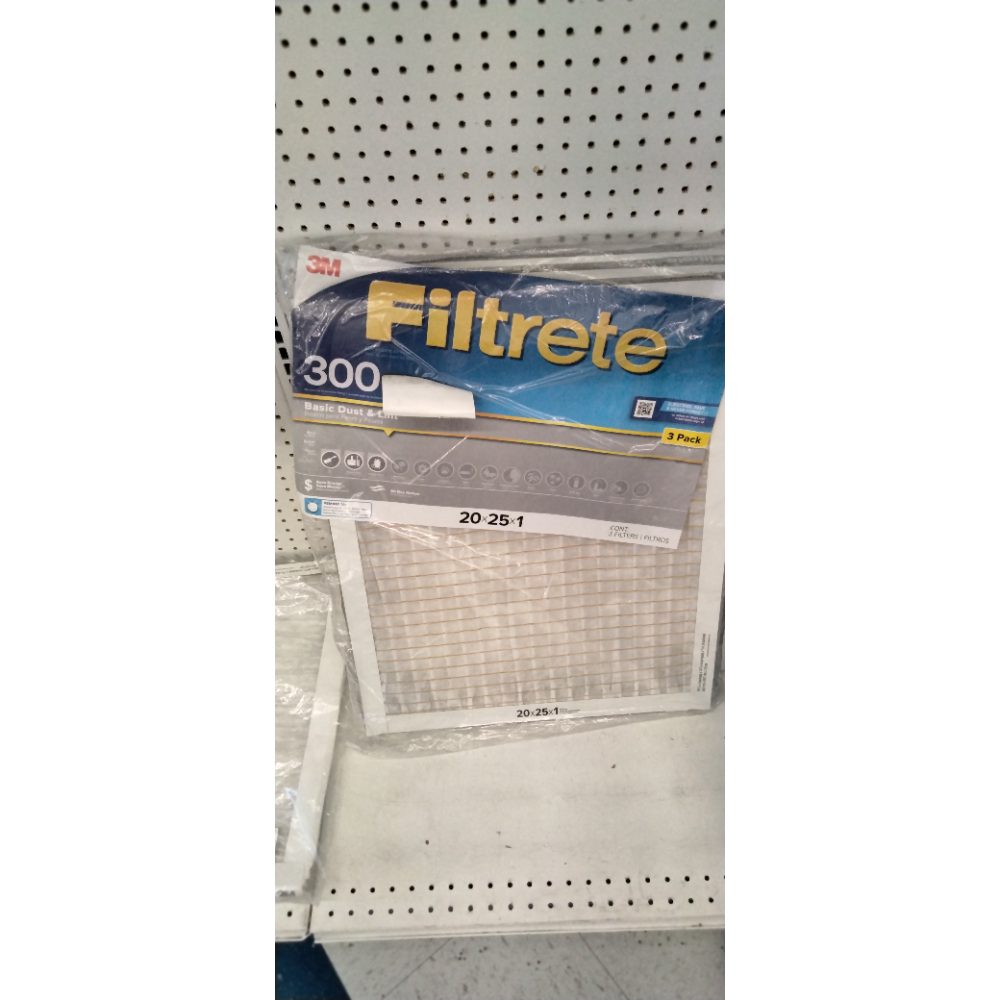 Filtrete 300 - Basic Dust AC Furnace Air Filter - 20x25x1