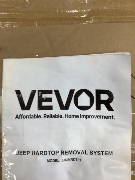 VEVOR Jeep Hardtop Removal System JJMM RDT01 Retail $375.00