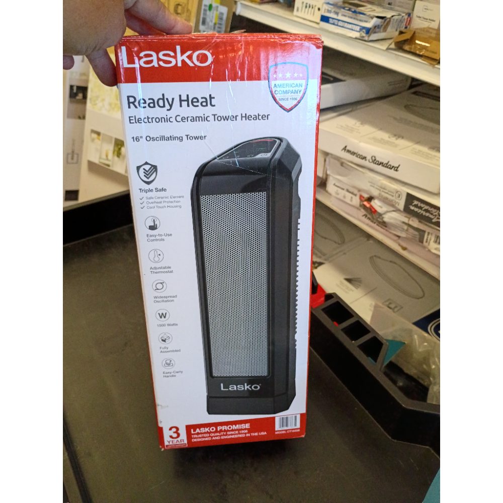 Lasko - Ceramic Tower Heater with Electronic Control (CT16558)