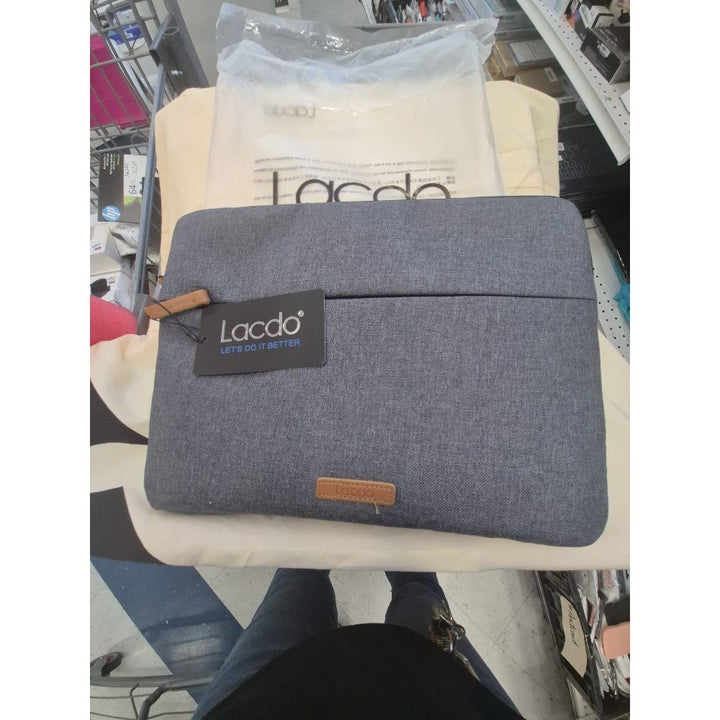 Lacdo Laptop Sleeve, Protective, Gray