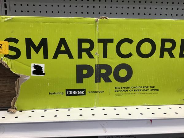 SMARTCORE PRO, Claremont Oak - 100% Waterproof Flooring Retail $45.00