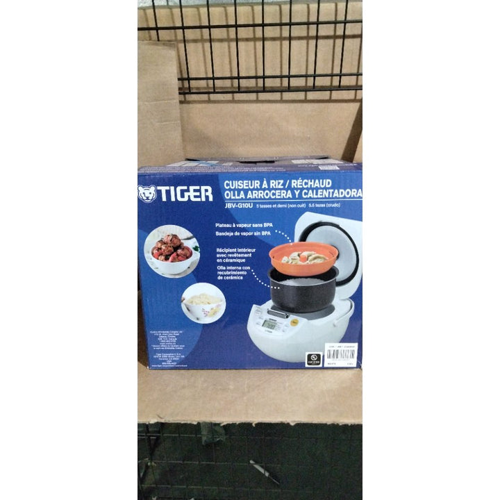Tiger JBV-G10U Rice Cooker, 5.5-Cup, Warmer Retail $150.00