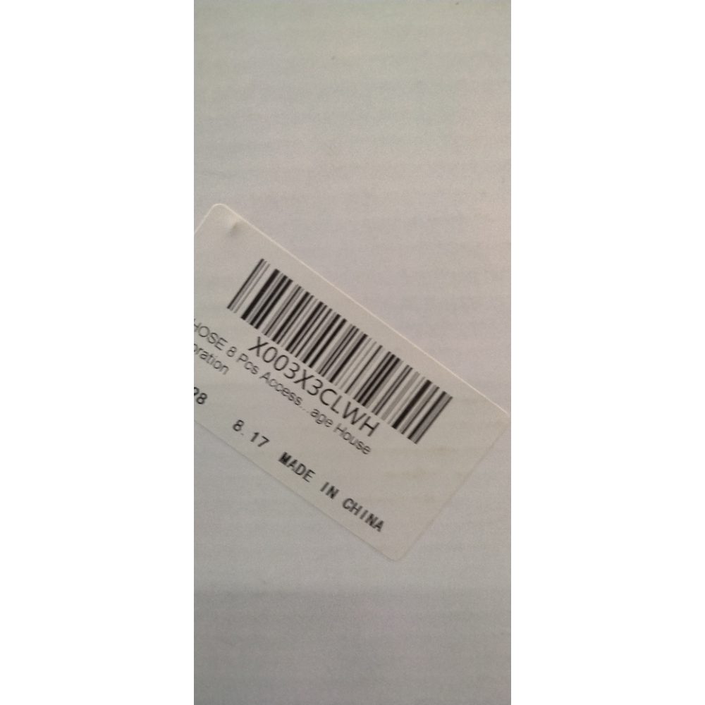 VIHOSE 8 Pcs Christmas Village Light Accessory Cord with 5 LED Night Light Bulbs C7 Light Bulbs 9 ft Light Bulb Socket for Holiday Decoration and Craft Village House Decoration