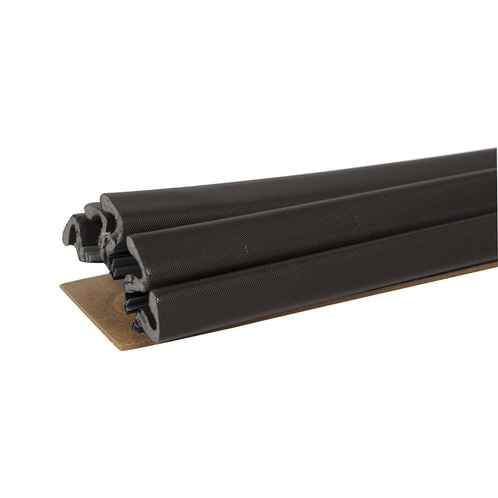 Duck Brand Replacement Vinyl Clad Door Seal, Brown, 4 Strips (Each 40.5") and 1 Strip (36"), 1302368