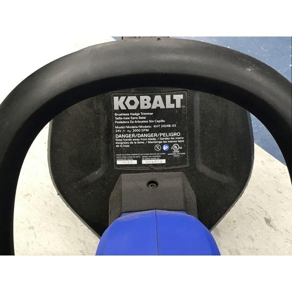 Kobalt KHT 2424B-03 Brushless Hedge Trimmer - 24V Retail $70.00