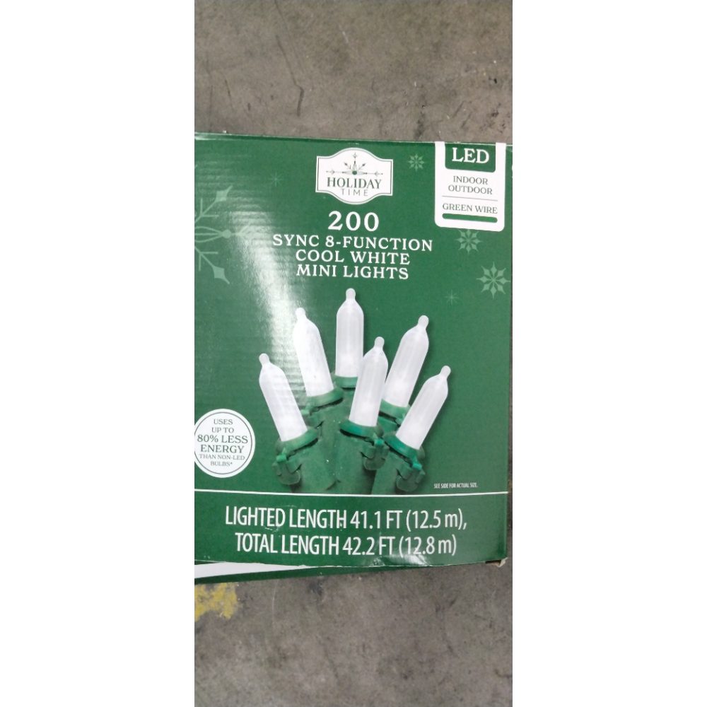 Everstar 100 UL Led G30 Globe Light Set Retail $29.00