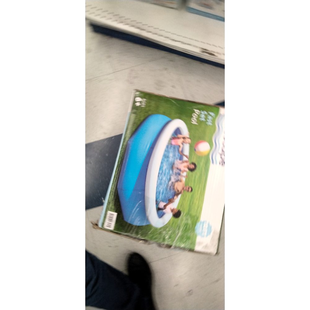 Bluescape Fast Set 10â€™ X 30â€ Round Inflatable Soft Sided Above Ground Pool Set