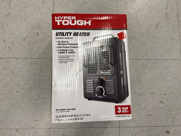 HYPER TOUGH UTILITY HEATER Retail $28.96