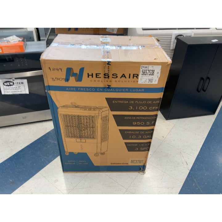 Hessaire MC37MT Evaporative Cooler - 3100 CFM, 10.3 Gallon Capacity