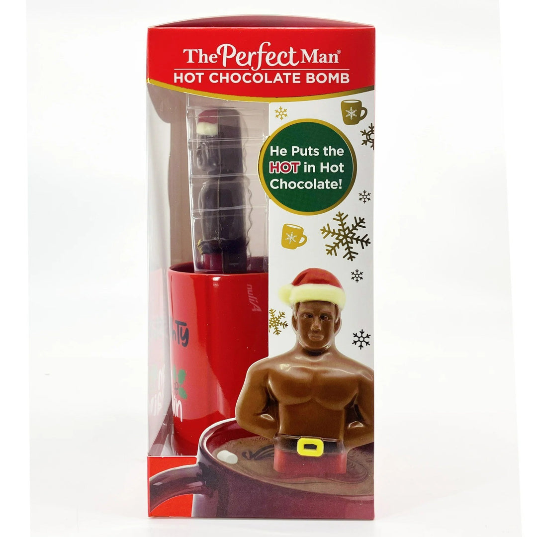 Perfect Man Chocolate Cocoa Bomb Gift Set with Mug Retail $19.00