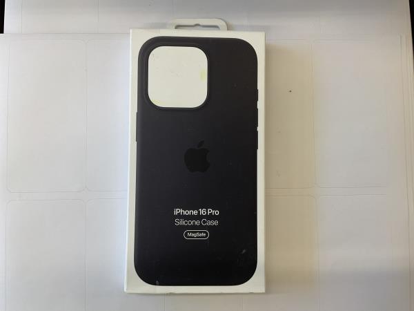 Apple iPhone 16 Pro Silicone Case with MagSafe and Camera Control: Lightweight Phone Case, Wireless Charging Compatible, Smooth Matte Finish, Black Retail $49.00