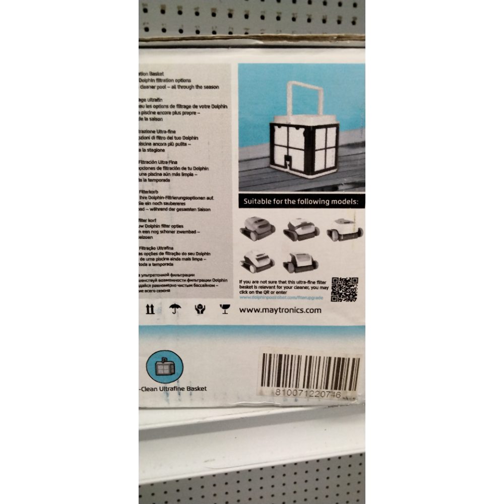 Dolphin Genuine Replacement Part â€” Ultra-Fine Filter Basket â€” 9991460-R1
