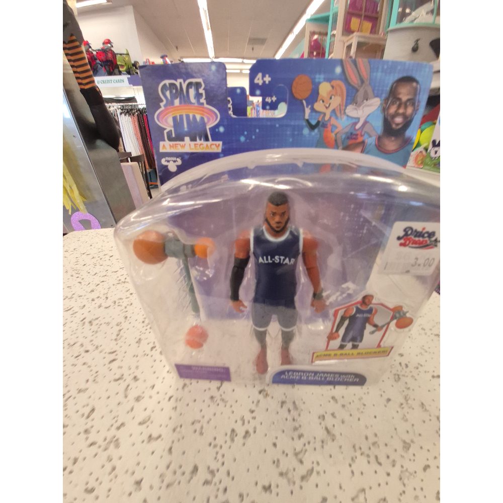 Space Jam A New Legacy Action Figure - Marvin the Martian, LeBron James