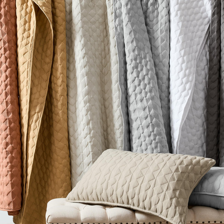 WDCOZY Blue Twin Quit Size Bedding Sets with 1 Pillow Sham, Lightweight Soft Bedspread Coverlet, Quilted Blanket Thin Comforter Bed Cover for All Season, 2 Pieces, 68x90 inches