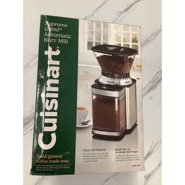 Cuisinart Supreme Grind Automatic Burr Mill - 18 Grind Settings Retail $53.99