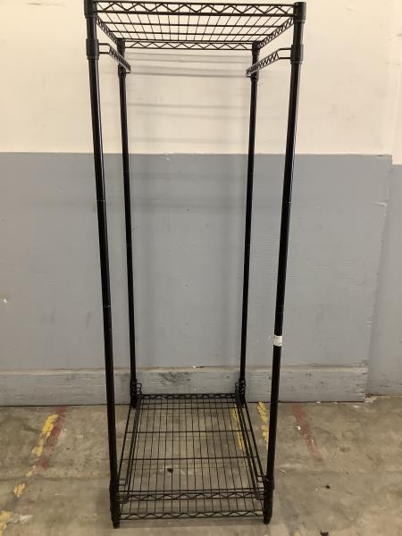 Wire Bin Rack - Storage Organizer, Black Retail $69.99