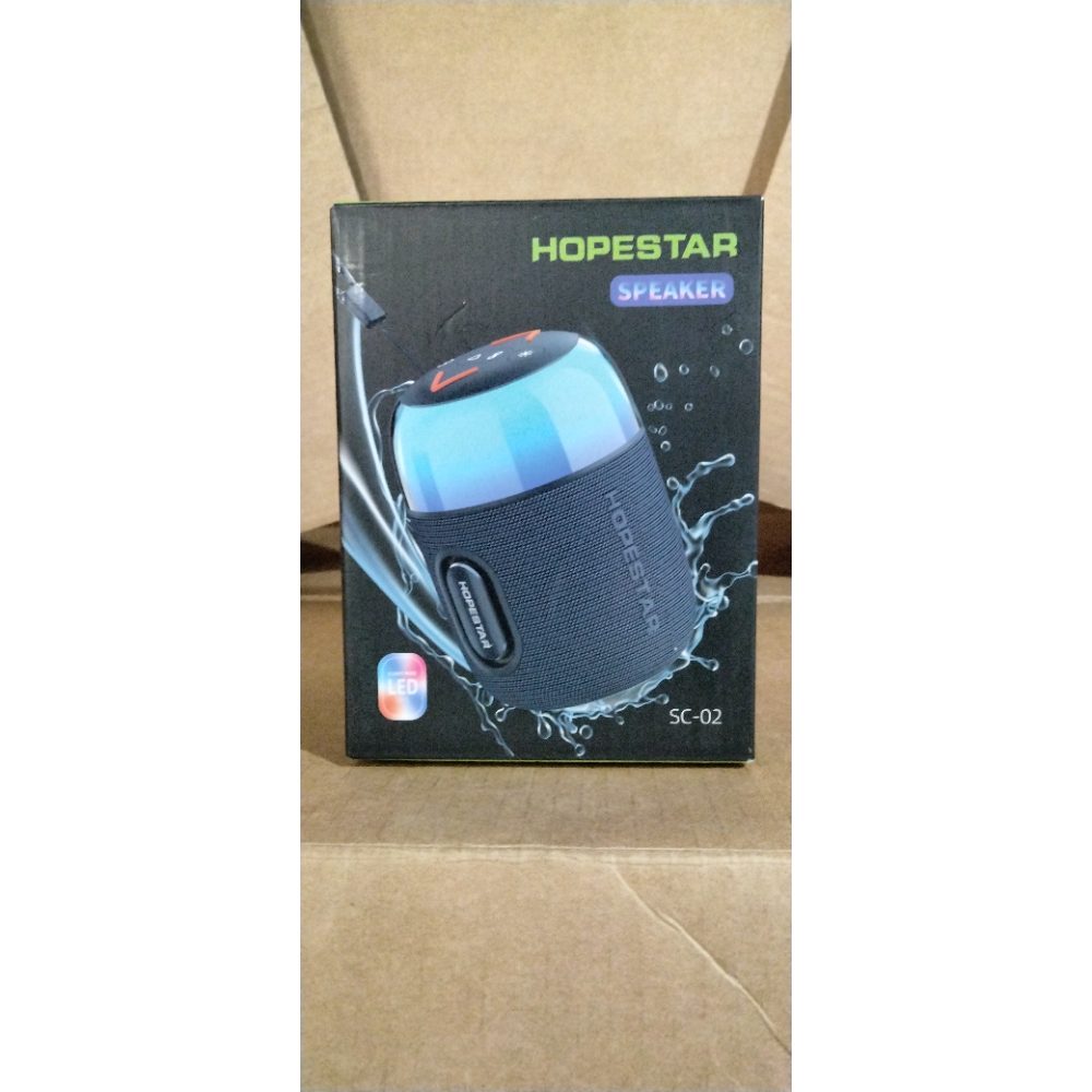 HOPESTAR Speaker SC-02, LED, Bluetooth Retail $30.00