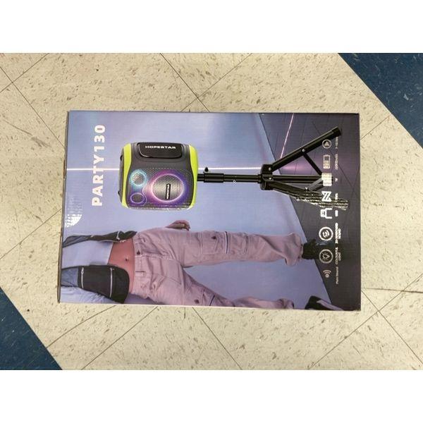 Hopestar PARTY130 Wireless Microphone Karaoke Party Speaker - Dynamic Light Show Retail $150.00