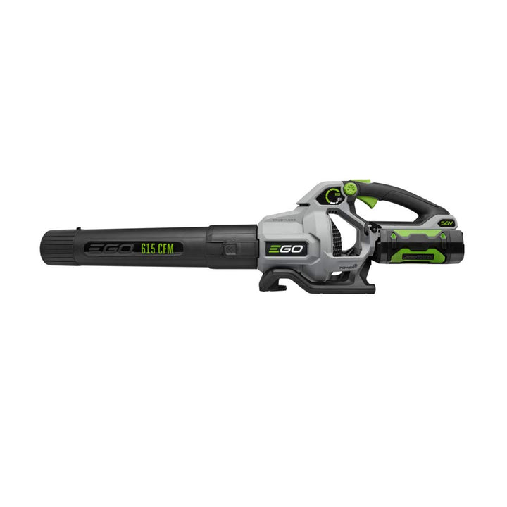 EGO Power+ LB6151 615 CFM Variable-Speed 56-Volt Lithium-ion Cordless Leaf Blower with 2.5Ah Battery and Charger Included
